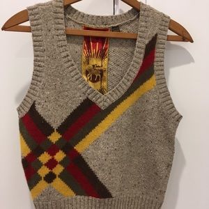 L.A.M.B. Rasta sweater vest
